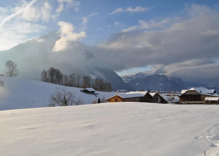 Ruhe Pur Lägenhet Aeschi Bei Spiez